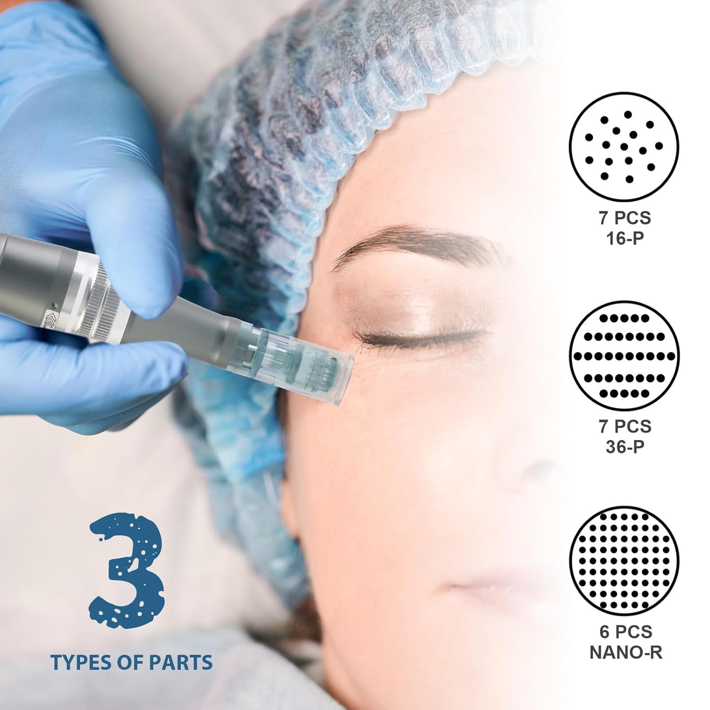 IbeauCare M8 – 0.25mm Microneedle Pen for Wrinkles, Scars & Pores