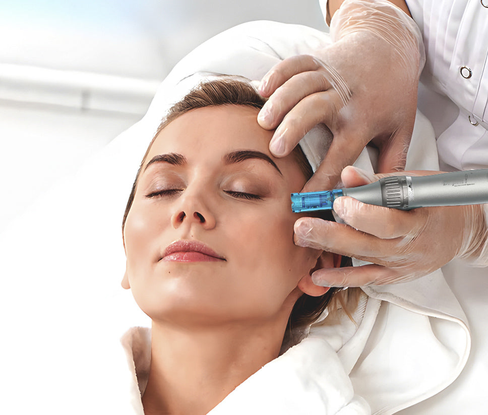 Ibeaucare RS8 Microneedle Pen with AOVN Tech | Boost Collagen, Smooth Wrinkles, Brighten & Fade Dark Spots
