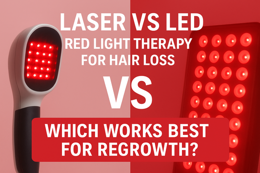 Laser vs LED Red Light Therapy for Hair Loss: Which Works Best for Regrowth?