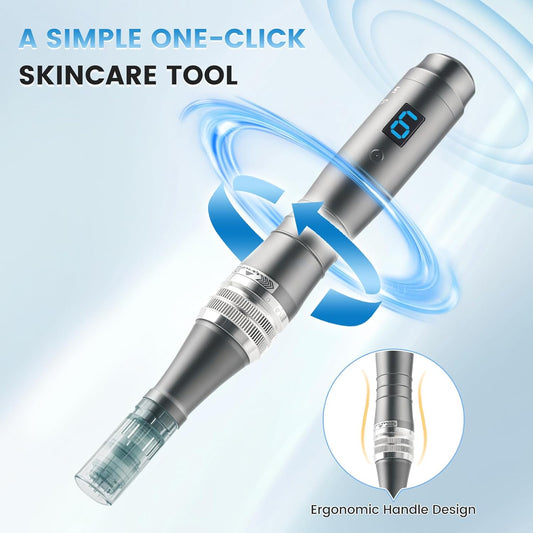 IbeauCare M8 – 0.25mm Microneedle Pen for Wrinkles, Scars & Pores