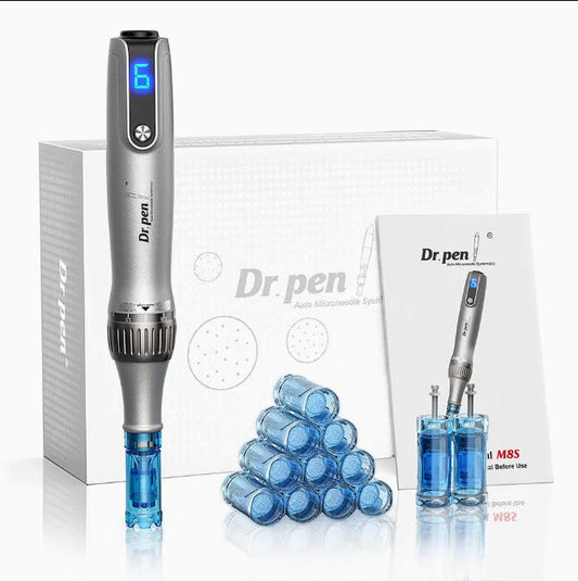 Ibeaucare M8S,Microneedle Roller Pen for Wrinkles, Scars & Pores